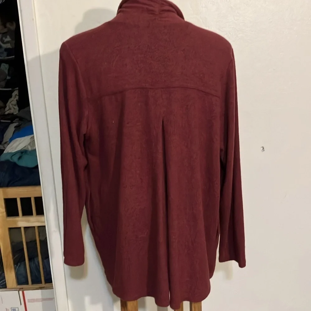 Habitat open cardigan thick soft cozy fabric and xtra long M